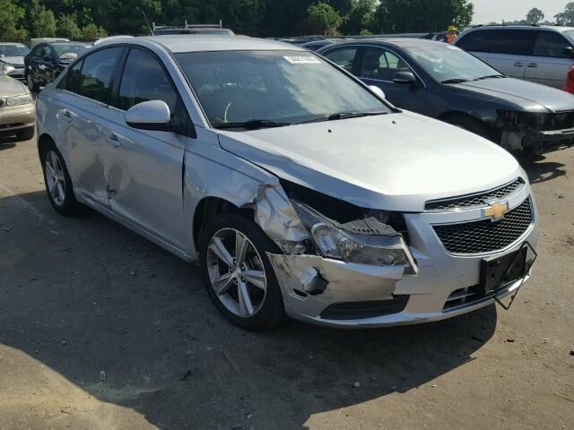 1G1PG5SC8C7278597 - 2012 CHEVROLET CRUZE LT SILVER photo 1