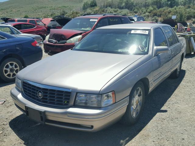 1G6KF5492XU745853 - 1999 CADILLAC DEVILLE CO GRAY photo 2