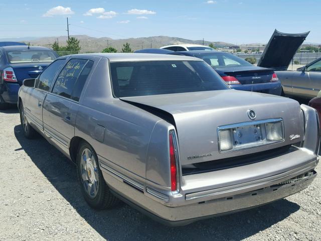 1G6KF5492XU745853 - 1999 CADILLAC DEVILLE CO GRAY photo 3