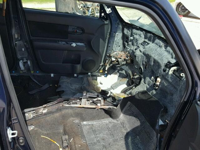 JTLKE50E081031861 - 2008 TOYOTA SCION XB 蓝色 照片 5