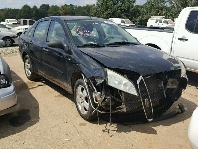 1FAHP34N56W239562 - 2006 FORD FOCUS ZX4 BLACK photo 1