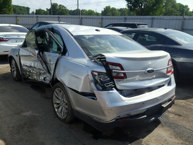 1FAHP2F88FG110484 - 2015 FORD TAURUS LIM SILVER photo 3