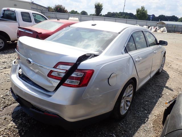 1FAHP2F88FG110484 - 2015 FORD TAURUS LIM SILVER photo 4