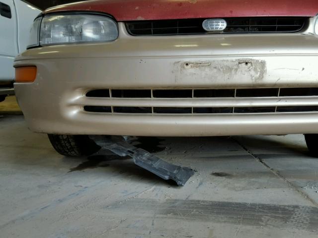 1Y1SK5260TZ015241 - 1996 GEO PRIZM BASE TWO TONE photo 9