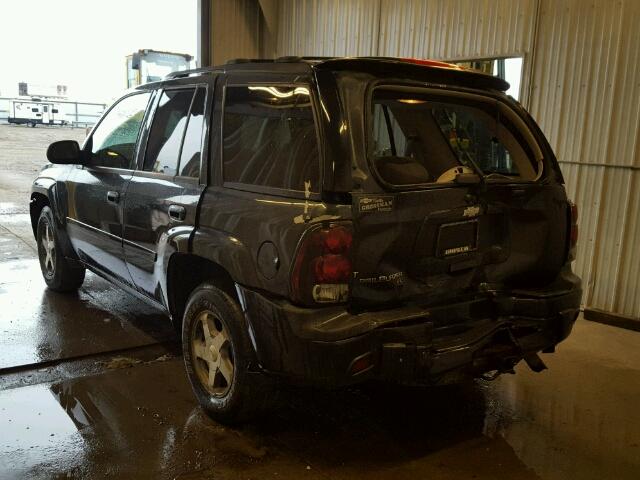 1GNDT13S062185800 - 2006 CHEVROLET TRAILBLAZE GRAY photo 3