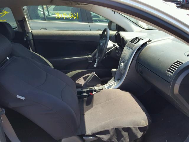 JTKDE177650036254 - 2005 TOYOTA SCION TC 银色 照片 5