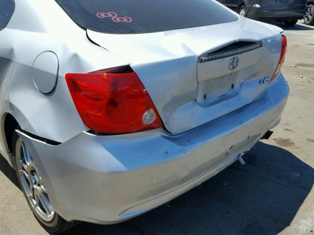 JTKDE177650036254 - 2005 TOYOTA SCION TC 银色 照片 9
