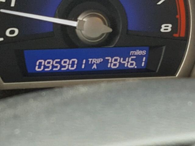 19XFA1F83AE009147 - 2010 HONDA CIVIC EX GRAY photo 8