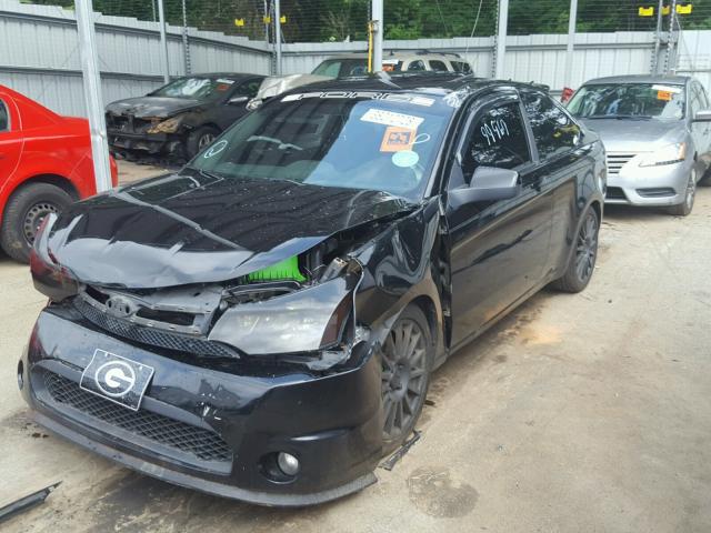 1FAHP33N79W185493 - 2009 FORD FOCUS SES BLACK photo 2