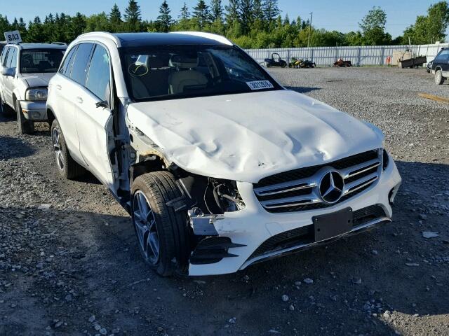 WDC0G4KB3HV006126 - 2017 MERCEDES-BENZ GLC 300 4M WHITE photo 1