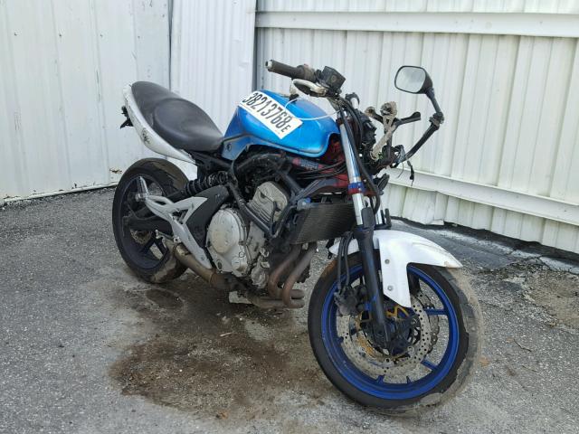 JKAEXEA176A011600 - 2006 KAWASAKI EX650 A6F BLUE photo 1