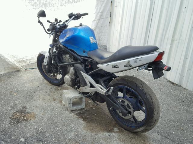 JKAEXEA176A011600 - 2006 KAWASAKI EX650 A6F BLUE photo 3