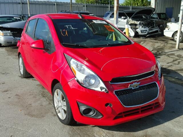 KL8CD6S97FC736904 - 2015 CHEVROLET SPARK 1LT RED photo 1