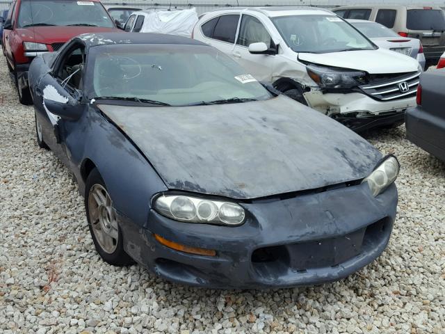 2G1FP22K5Y2115177 - 2000 CHEVROLET CAMARO GREEN photo 1