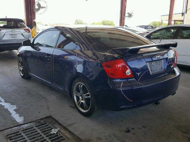 JTKDE177960099656 - 2006 TOYOTA SCION TC 蓝色 照片 3