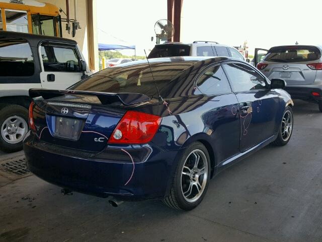 JTKDE177960099656 - 2006 TOYOTA SCION TC 蓝色 照片 4