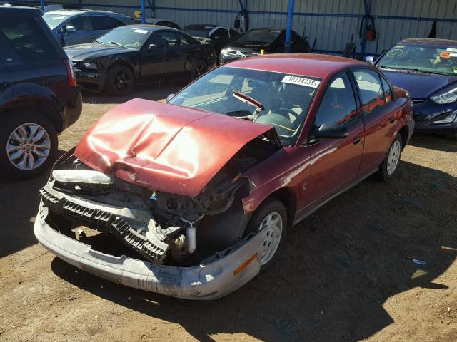 1G8ZF5287XZ157983 - 1999 SATURN SL RED photo 2