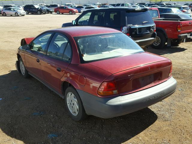 1G8ZF5287XZ157983 - 1999 SATURN SL RED photo 3