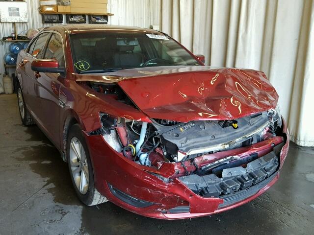 1FAHP2E81DG229704 - 2013 FORD TAURUS SEL RED photo 1