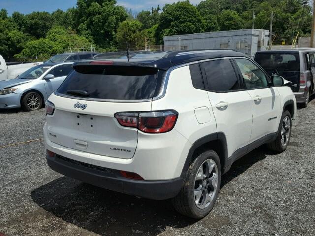 3C4NJDCB4HT642081 - 2017 JEEP COMPASS LI WHITE photo 4