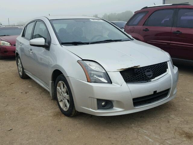 3N1AB6AP7CL608041 - 2012 NISSAN SENTRA 2.0 SILVER photo 1