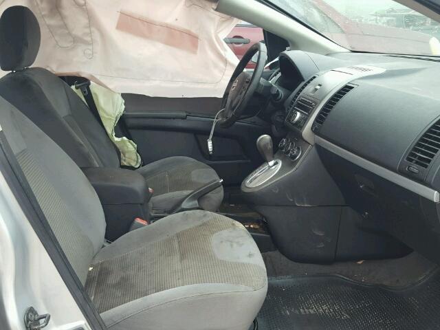 3N1AB6AP7CL608041 - 2012 NISSAN SENTRA 2.0 SILVER photo 5