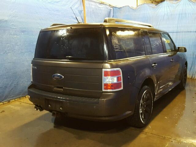 2FMGK5BC6BBD06467 - 2011 FORD FLEX SE BROWN photo 4