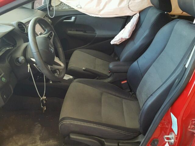 JHMZE2H73CS001916 - 2012 HONDA INSIGHT EX MAROON photo 5