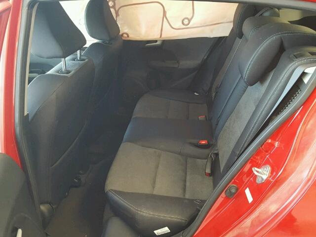 JHMZE2H73CS001916 - 2012 HONDA INSIGHT EX MAROON photo 6