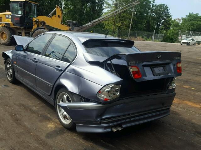 WBAAM5339XKG07718 - 1999 BMW 328I BLUE photo 3