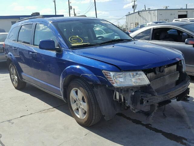 3C4PDDBG8CT356529 - 2012 DODGE JOURNEY SX BLUE photo 1