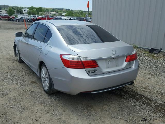 1HGCR2F85DA036621 - 2013 HONDA ACCORD EXL SILVER photo 3