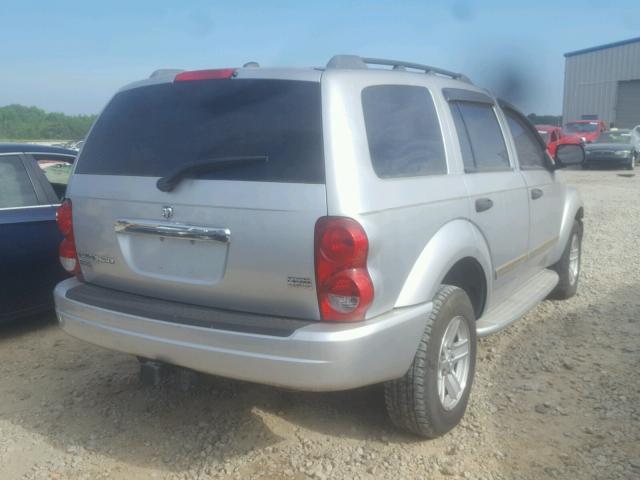 1D8HD48D25F515576 - 2005 DODGE DURANGO SL SILVER photo 4