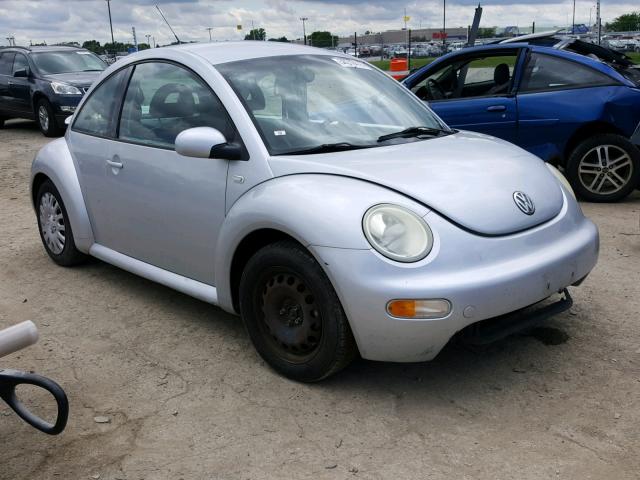 3VWCB21C42M410311 - 2002 VOLKSWAGEN NEW BEETLE ვერცხლისფერი ფოტო 1