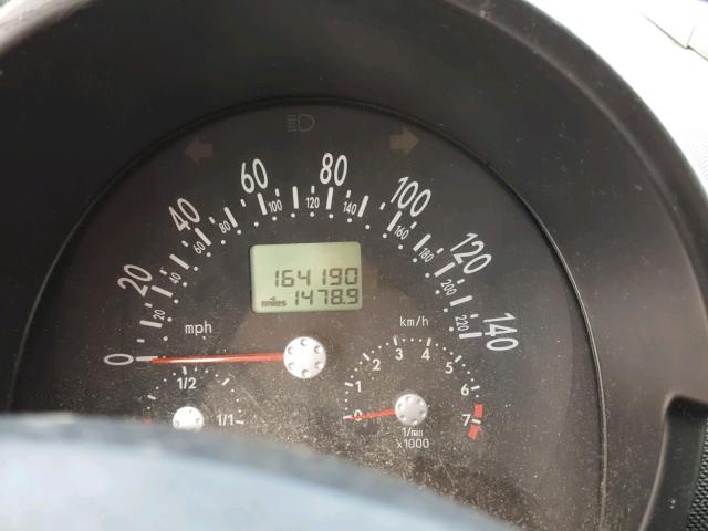 3VWCB21C42M410311 - 2002 VOLKSWAGEN NEW BEETLE ვერცხლისფერი ფოტო 8