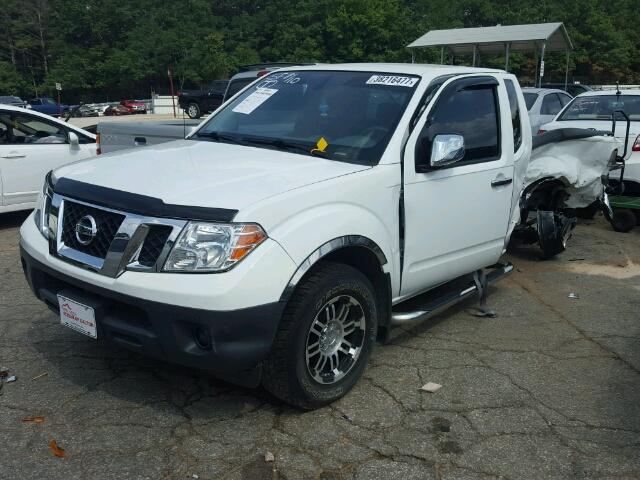 1N6BD0CT9FN747155 - 2015 NISSAN FRONTIER WHITE photo 2