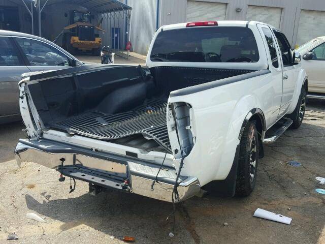 1N6BD0CT9FN747155 - 2015 NISSAN FRONTIER WHITE photo 4