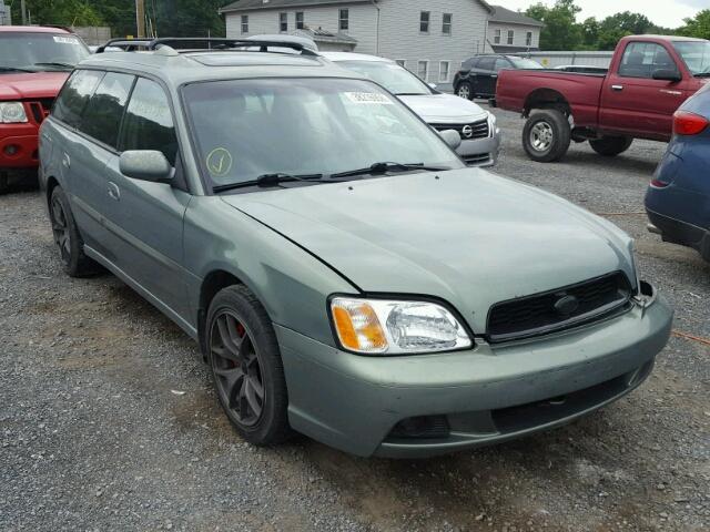 4S3BH625047302303 - 2004 SUBARU LEGACY L S GREEN photo 1