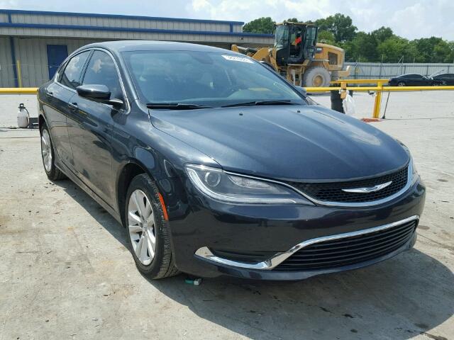 1C3CCCAB6GN195402 - 2016 CHRYSLER 200 LIMITE BLACK photo 1