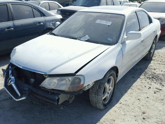 19UUA56603A022748 - 2003 ACURA 3.2TL WHITE photo 2