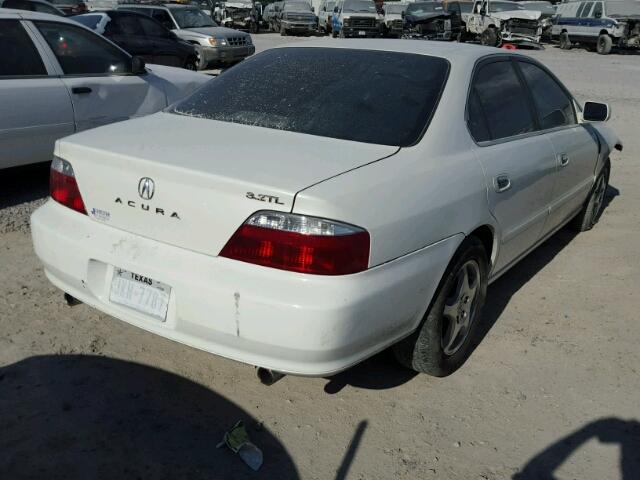 19UUA56603A022748 - 2003 ACURA 3.2TL WHITE photo 4