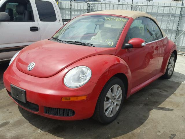 3VWPF31Y78M400050 - 2008 VOLKSWAGEN NEW BEETLE 红色 照片 2