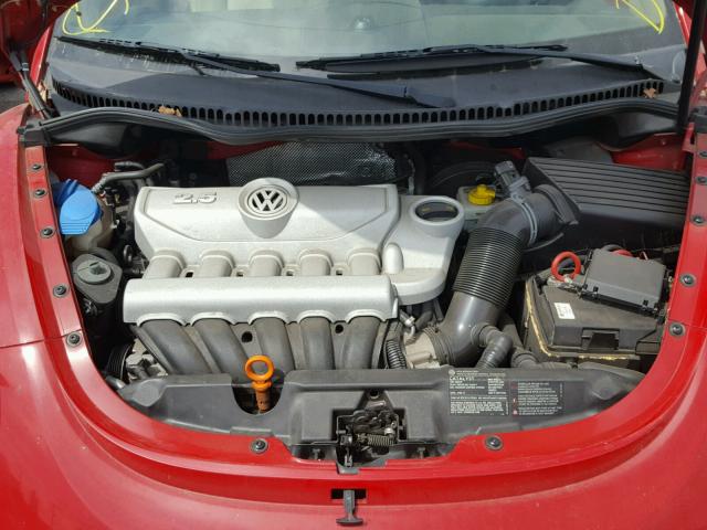 3VWPF31Y78M400050 - 2008 VOLKSWAGEN NEW BEETLE 红色 照片 7