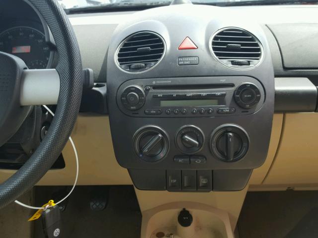 3VWPF31Y78M400050 - 2008 VOLKSWAGEN NEW BEETLE 红色 照片 9