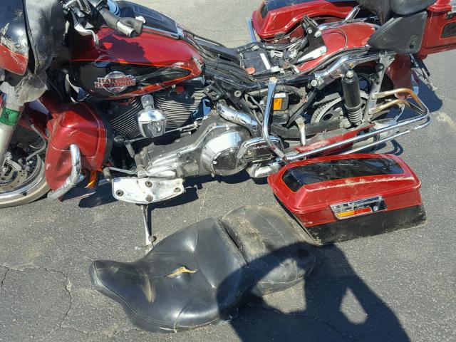 1HD1FCW166Y654756 - 2006 HARLEY-DAVIDSON FLHTCUI MAROON photo 9