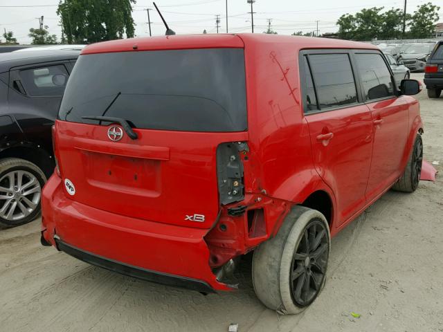 JTLZE4FE2DJ034965 - 2013 TOYOTA SCION XB Rojo foto 4