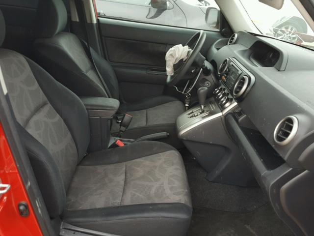 JTLZE4FE2DJ034965 - 2013 TOYOTA SCION XB Rojo foto 5