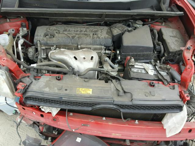 JTLZE4FE2DJ034965 - 2013 TOYOTA SCION XB Rojo foto 7