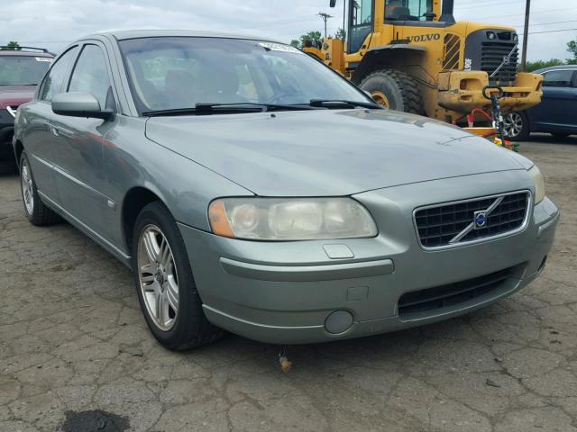 YV1RS592262556871 - 2006 VOLVO S60 2.5T GREEN photo 1