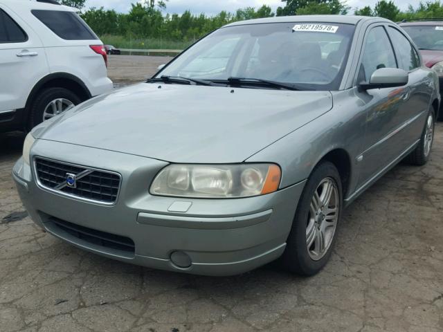 YV1RS592262556871 - 2006 VOLVO S60 2.5T GREEN photo 2